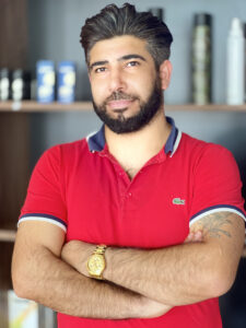 Jened Ali eigenaar von Barber shop Artist Coiffeur in bern